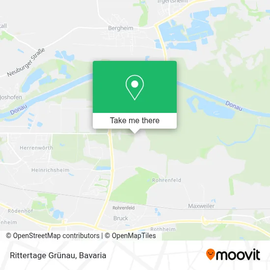 Rittertage Grünau map