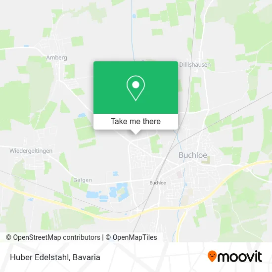 Huber Edelstahl map