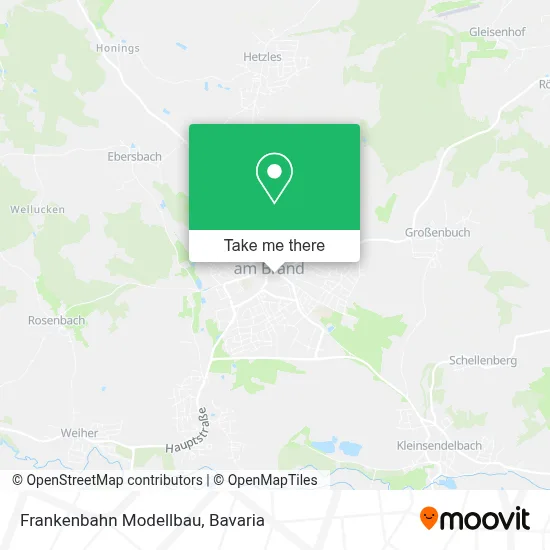 Frankenbahn Modellbau map
