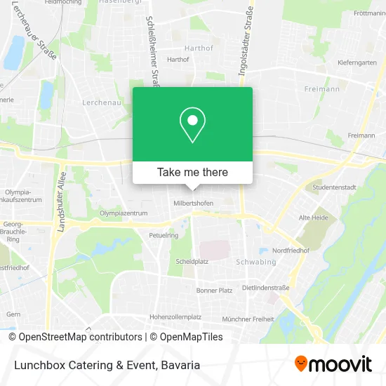 Lunchbox Catering & Event map