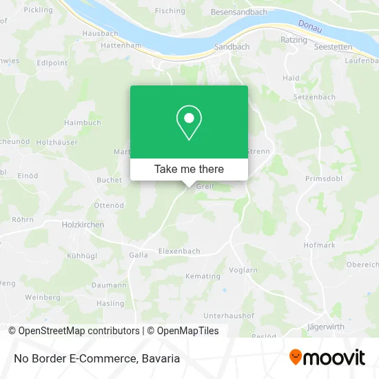 No Border E-Commerce map