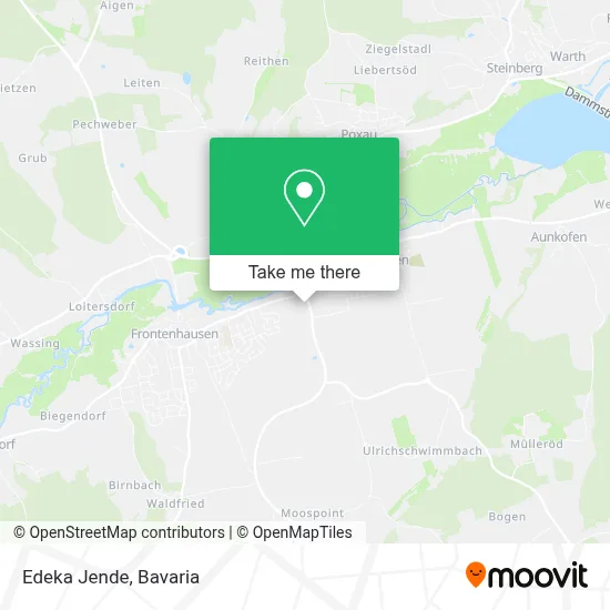 Edeka Jende map