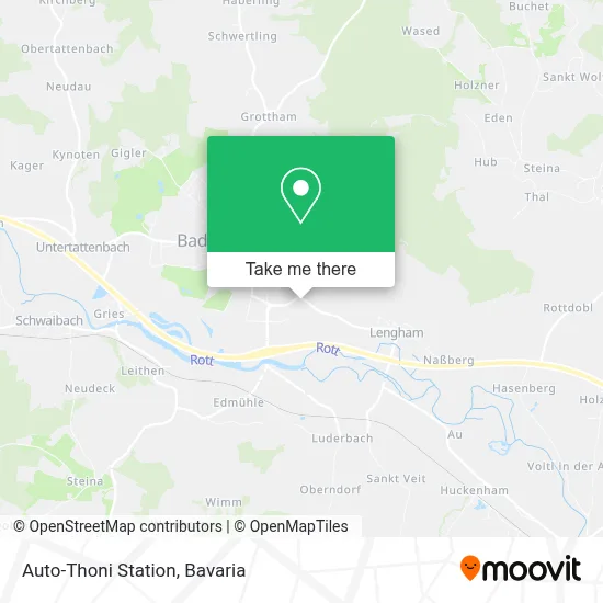 Auto-Thoni Station map