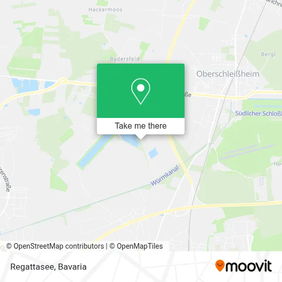 Regattasee map