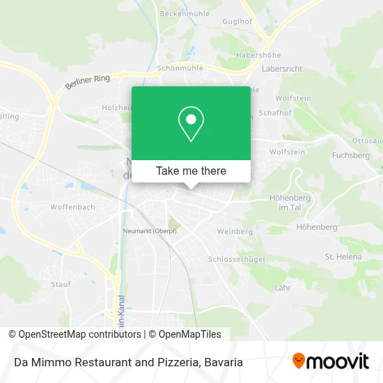 Ristorante Pizzeria Da Mimmo map