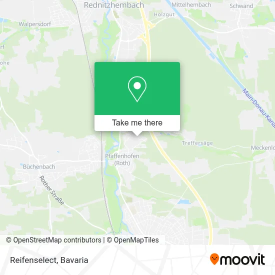 Reifenselect map