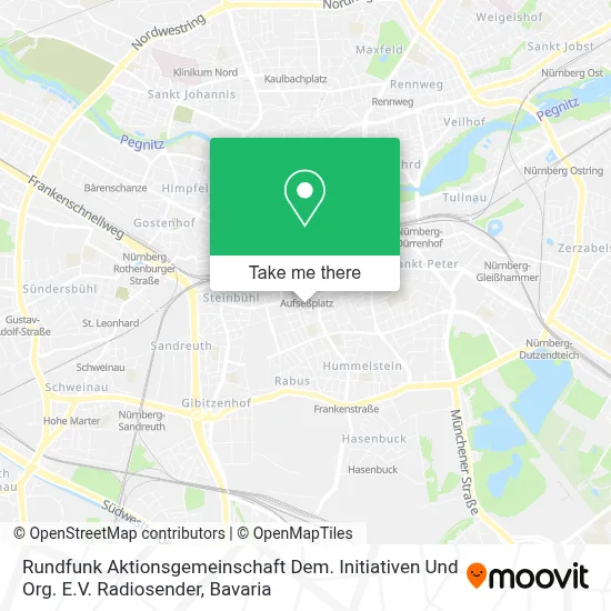 Rundfunk Aktionsgemeinschaft Dem. Initiativen Und Org. E.V. Radiosender map