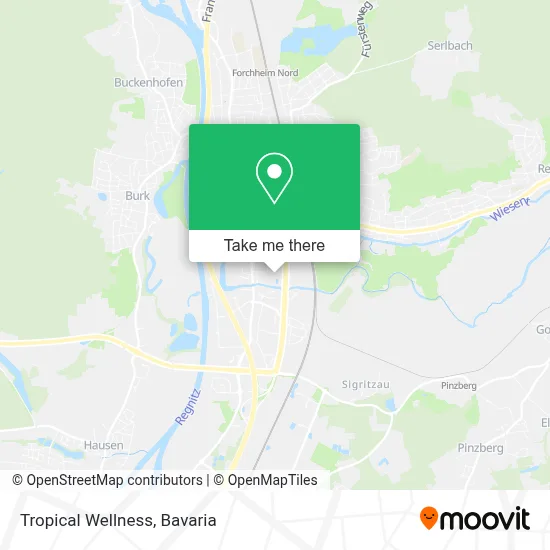 Tropical Wellness map