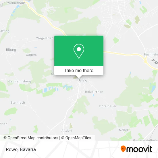 Rewe map