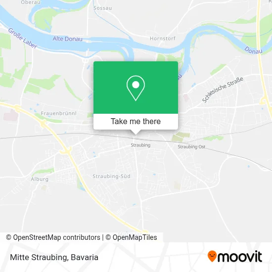 Mitte Straubing map