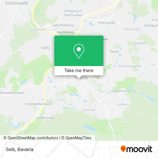 Selb map