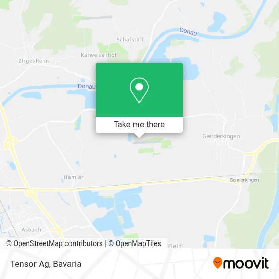 Tensor Ag map
