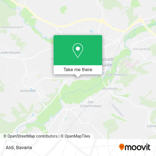 Aldi map