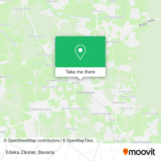 Edeka Zäuner map