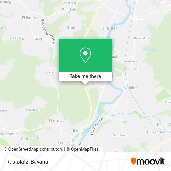 Rastplatz map