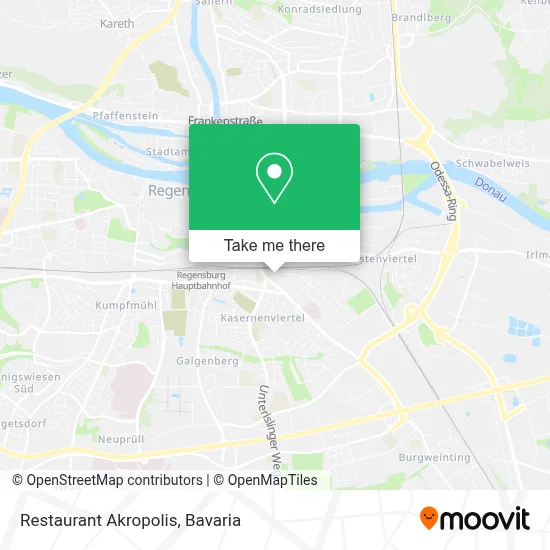 Restaurant Akropolis map