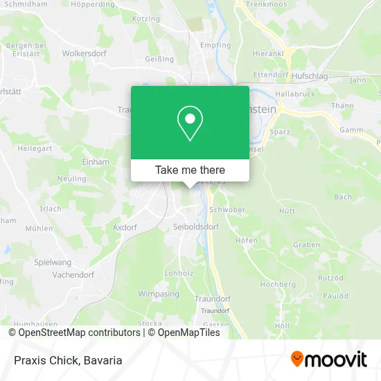 Praxis Chick map