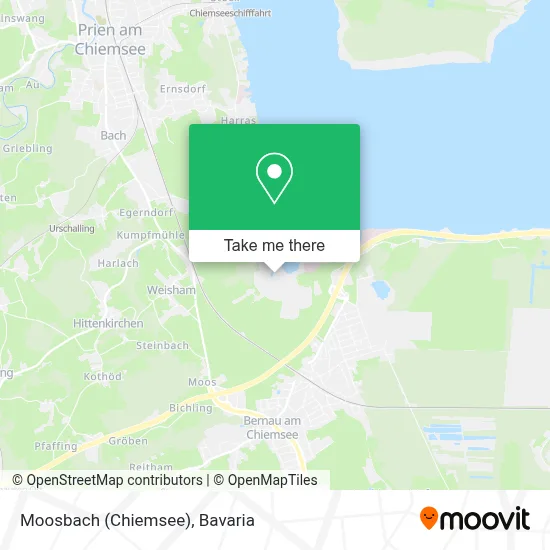 Moosbach (Chiemsee) map