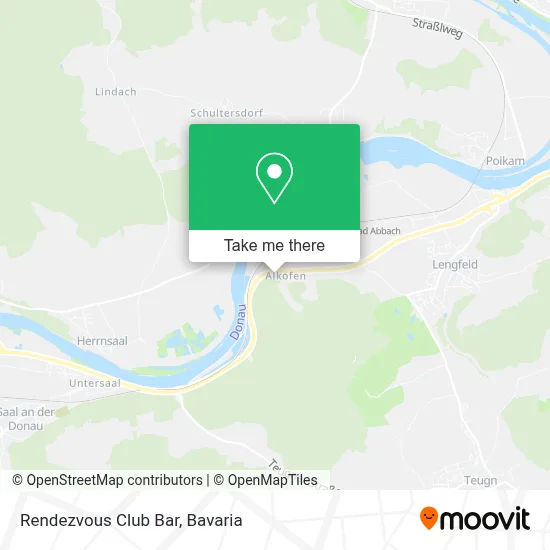 Rendezvous Club Bar map