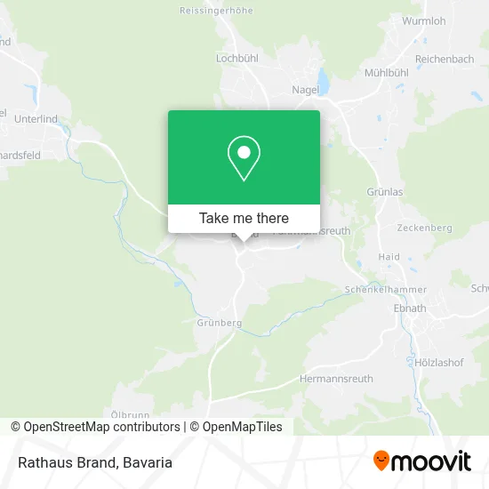 Rathaus Brand map