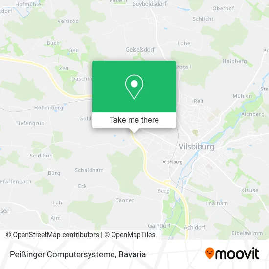 Peißinger Computersysteme map