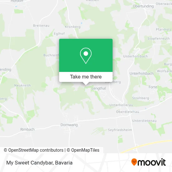 My Sweet Candybar map