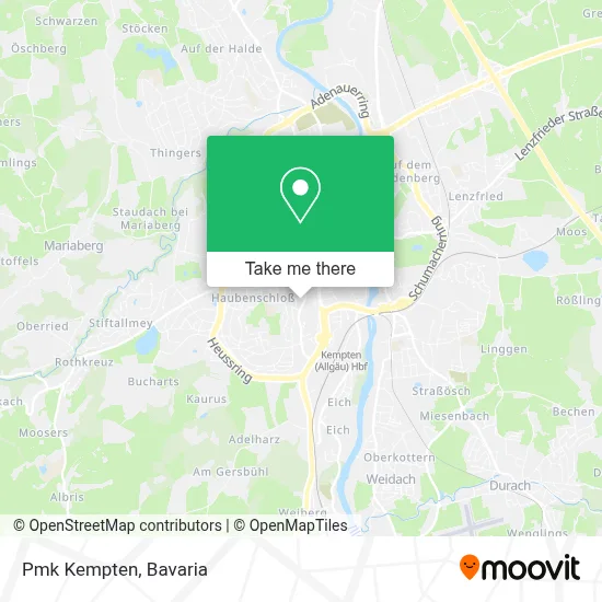 Pmk  Kempten map