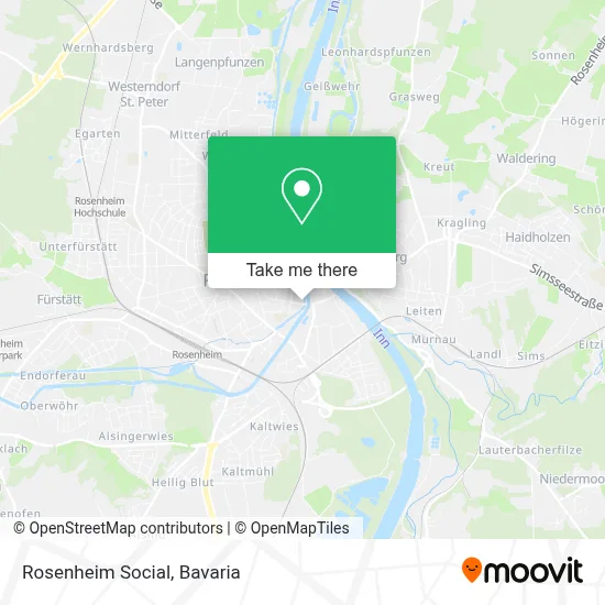 Rosenheim Social map
