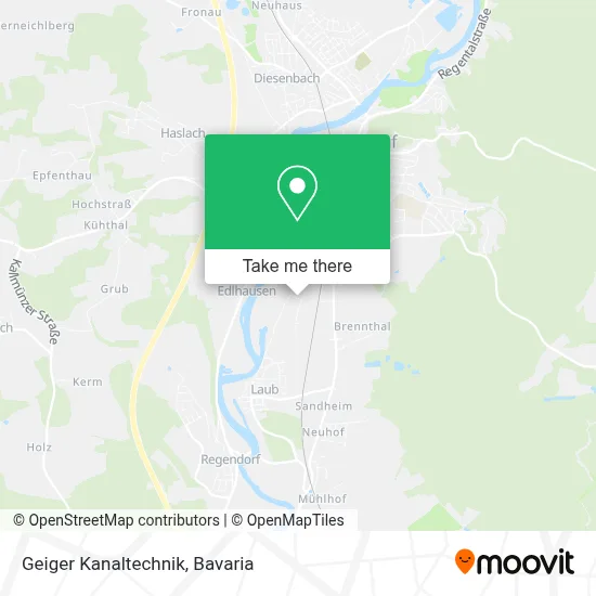 Geiger Kanaltechnik map