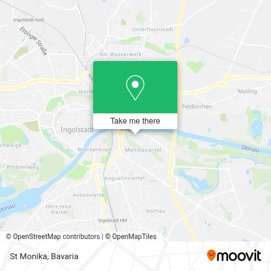 St Monika map