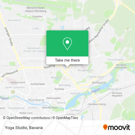 Yoga Studio map