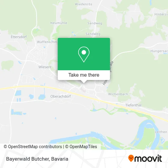 Bayerwald Butcher map