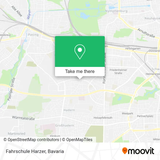 Fahrschule Harzer map