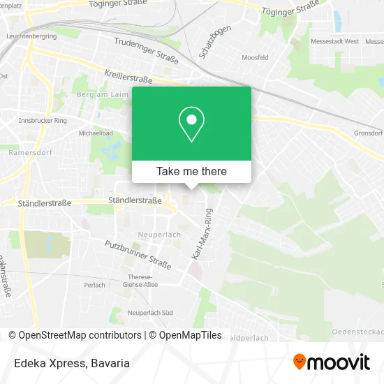 Edeka Xpress map