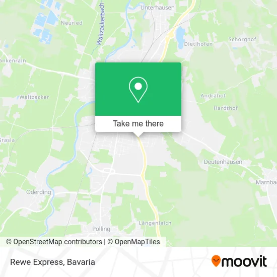 Rewe Express map