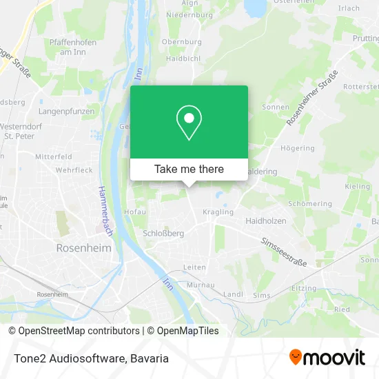 Tone2 Audiosoftware map