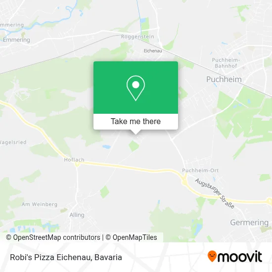 Robi's Pizza Eichenau map