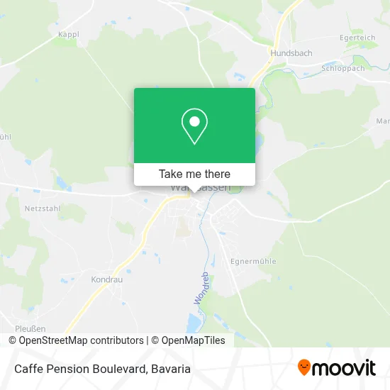 Caffe Pension Boulevard map