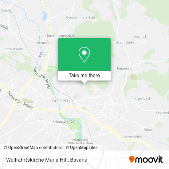 Wallfahrtskirche Maria Hilf map