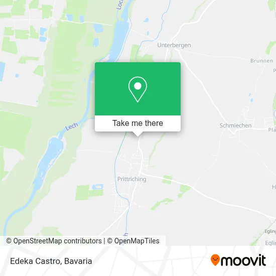 Edeka Castro map