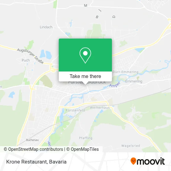 Krone Restaurant map