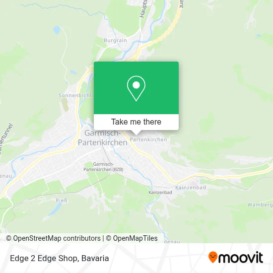 Edge 2 Edge Shop map