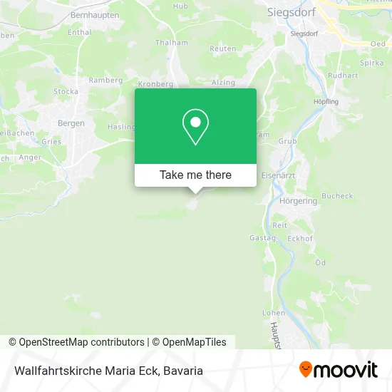 Wallfahrtskirche Maria Eck map