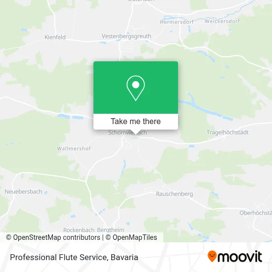 Professional Flute Service map