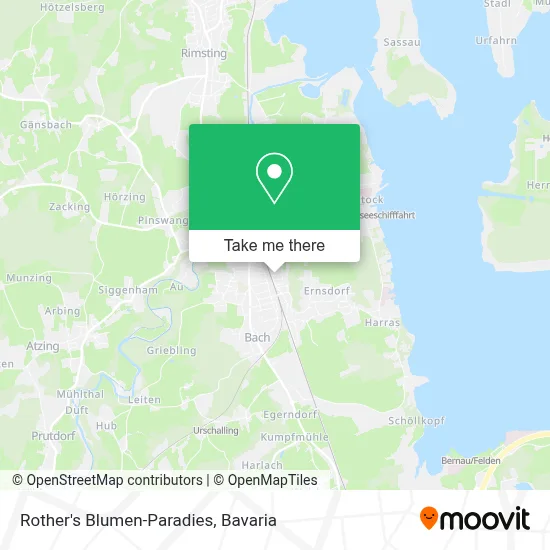 Rother's Blumen-Paradies map