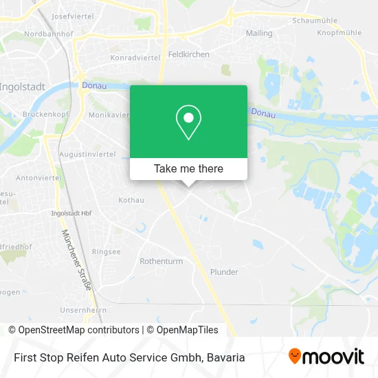 First Stop Reifen Auto Service Gmbh map