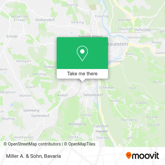 Miller A. & Sohn map