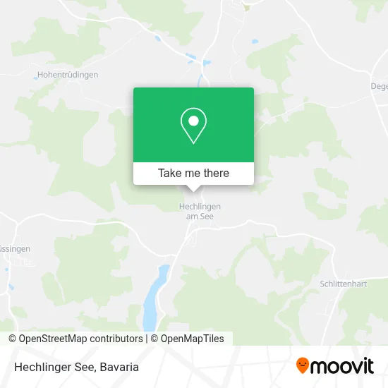 Hechlinger See map