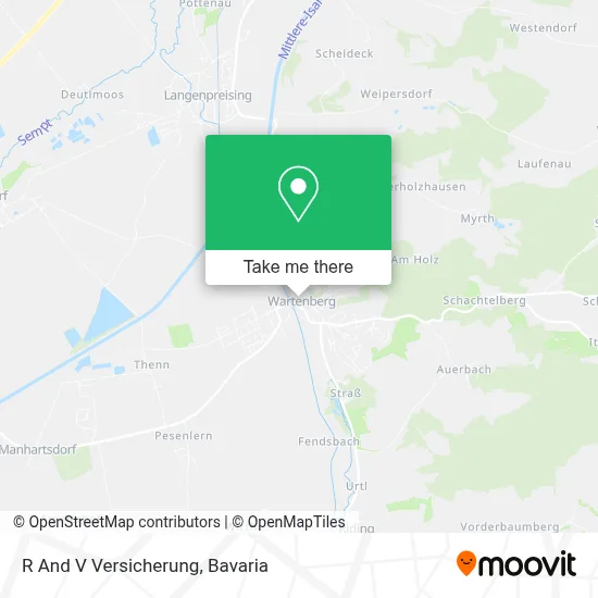 R And V Versicherung map