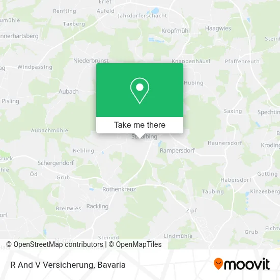 R And V Versicherung map